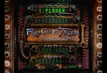 Rogue Trip Title Screen
